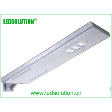 Iluminação de sensor integrada 30W LED Solar Street Light